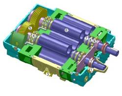 Eurus Bulkmaster 6800 Tri-Lobe PD Replacement Truck Blower for Drum D807 Tuthill T850 T855 T1050 T1055 - TRK6800A