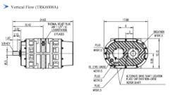 Eurus Bulkmaster 6800 Tri-Lobe PD Replacement Truck Blower for Drum D807 Tuthill T850 T855 T1050 T1055 - TRK6800A