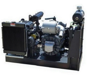 Jurop Pump w Belt & Pulley Engine Drive - CHBPE-1181-0022
