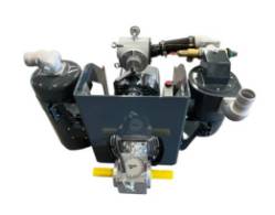 Jurop R260 RV360 LC420 Vacuum Pump Packages w Muffler and Secondary - JUROP-MUF-SEC-R260