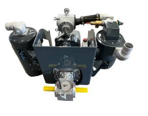 Jurop R260 RV360 LC420 Vacuum Pump Packages w Muffler and Secondary