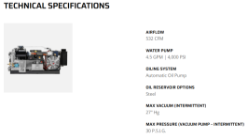 Masport COBRA High-Pressure Vacuum Pump Excavation System - 12954