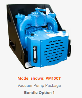 Moro Vacuum Pump Bolt & Go Option 1 Gearbox Pkgs for PM60A, PM70A, PM80A, PM70T, PM90T, PM100T, PM150T, PM80W, and PM100W