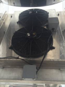BTS Air to Air Cooler Kit for Pneumatic Dry Bulk Tank Trailers - 251-058-000