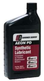 Gardner Denver AEON PD Synthetic Blower Lubricant - 1 Quart gardner denver 28g23 quart aeon pd synthetic lubricant and blower oil bigtruckpartsusa.com