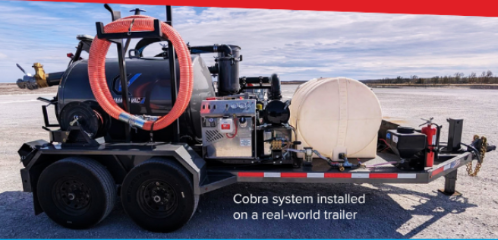 Masport COBRA High-Pressure Vacuum Pump Excavation System