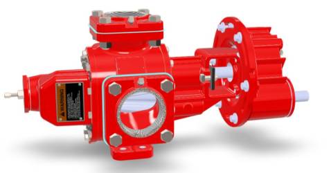 Roper 3600 series Bi-Rotational Helical Gear Pump for Trailer Haulers roper 3622MBHFRV pump hydraulic adaptor